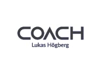 Coach Lukas logo on transparent background.
