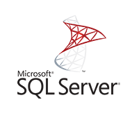 SQL Server logo on transparent background.